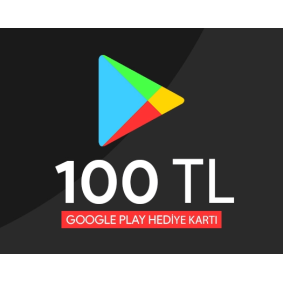 100 TL Google Play Hediye Kartı