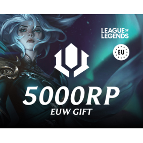 League of Legends 5000 RP EUW